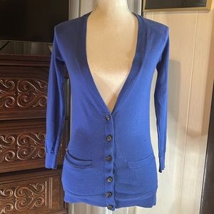 Jack Wills KnitWear, Blue Cardigan US size 0.